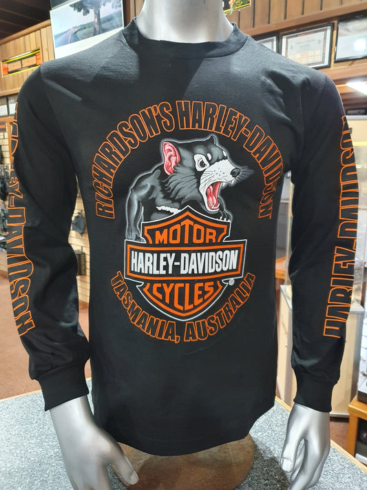 HARLEY-DAVIDSON® RICHARDSON'S TAS DEVIL L/S TEE