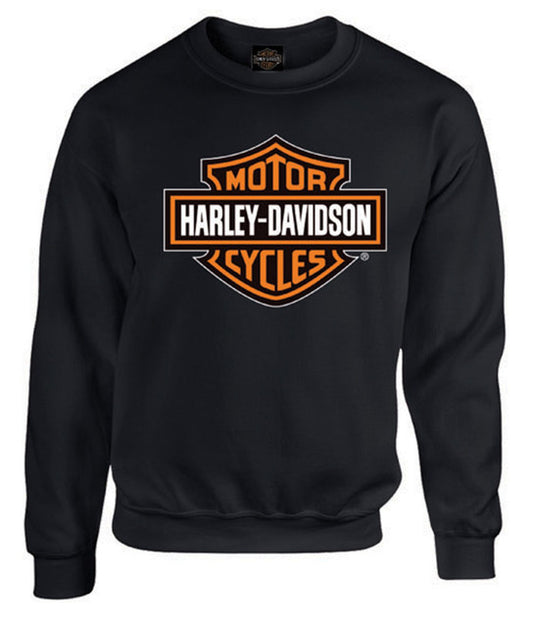 HARLEY-DAVIDSON® MENS BAR & SHIELD LONG SLEEVE CREWNECK