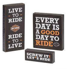 HARLEY-DAVIDSON® PUB SIGN TRIO