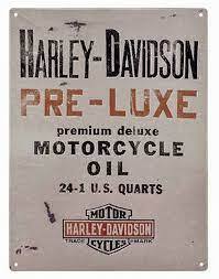 HARLEY-DAVIDSON® PRE LUXE TIN SIGN