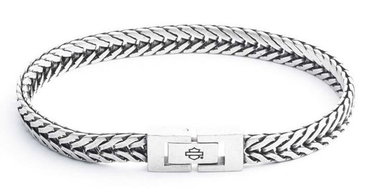 HARLEY-DAVIDSON® MENS 8" FOXTAIL CHAIN BRACELET