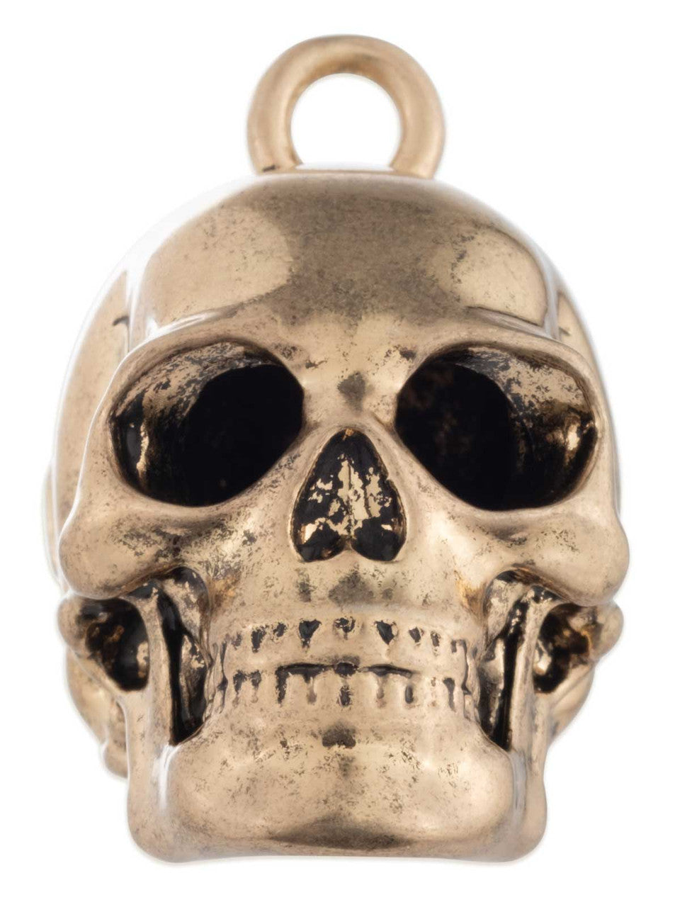HARLEY-DAVIDSON® ENGRAVED BAR & SHIELD SKULL HEAD RIDE BELL