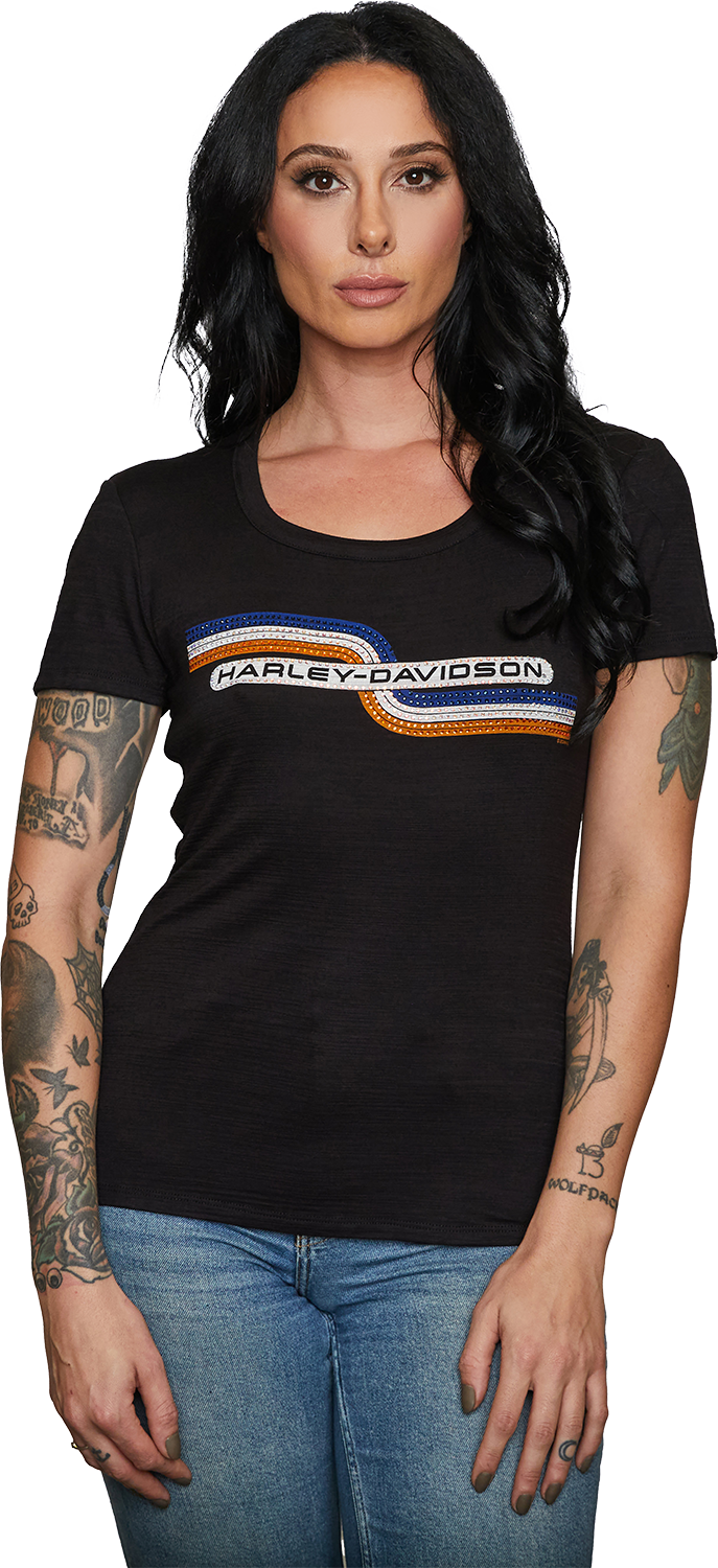 HARLEY-DAVIDSON® SLIDER  S/S LADIES TEE