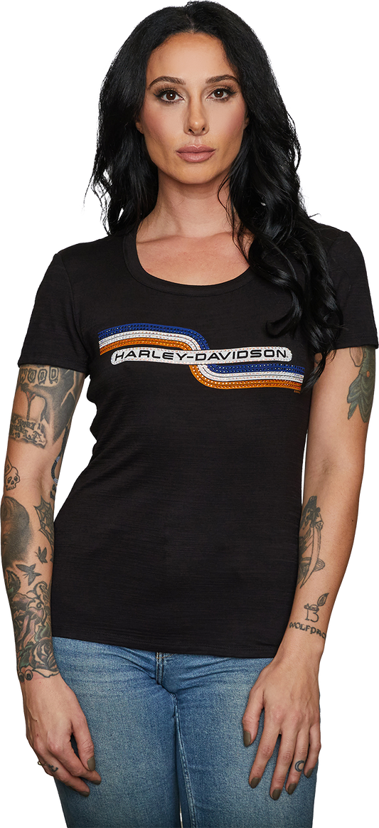 HARLEY-DAVIDSON® SLIDER  S/S LADIES TEE