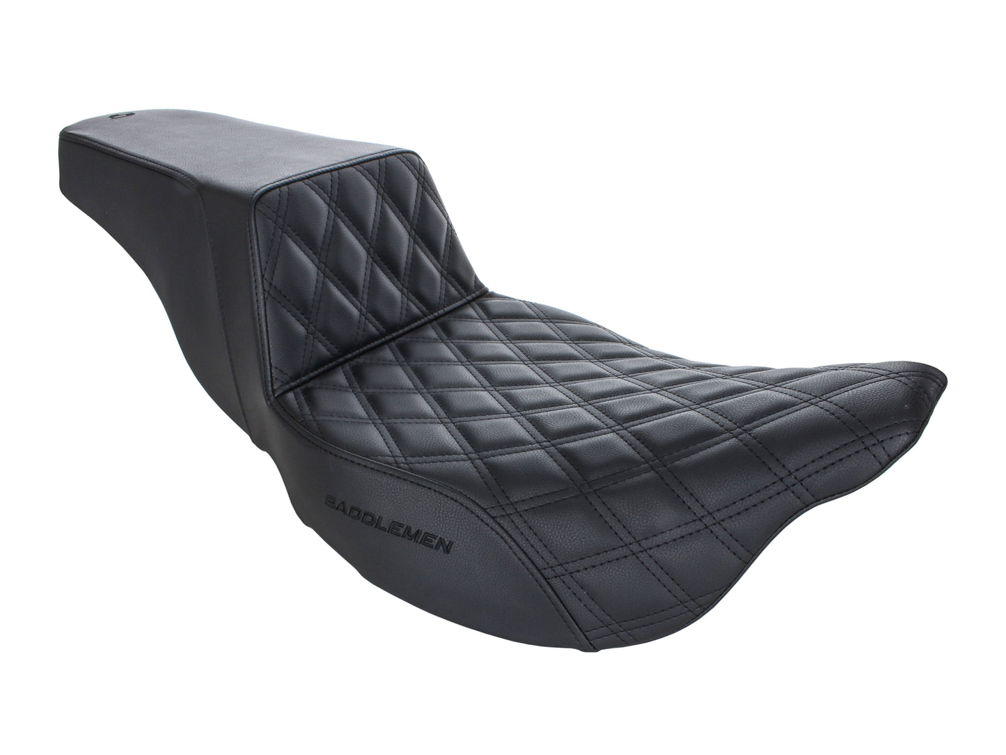 STEP-UP LS DUAL SEAT WITH BLACK DOUBLE DIAMOND LATTICE STITCH