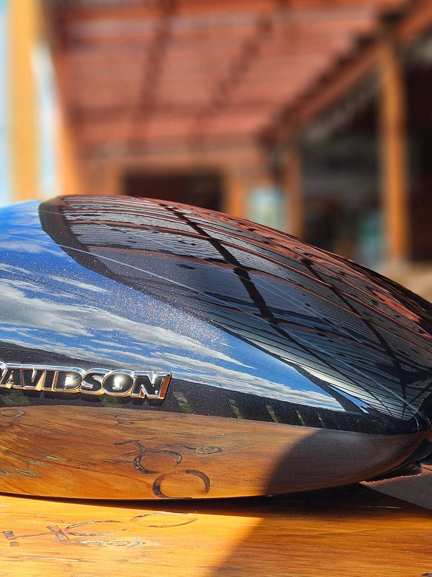 HARLEY-DAVIDSON® FXBRS BLACK TEMPEST FUEL TANK