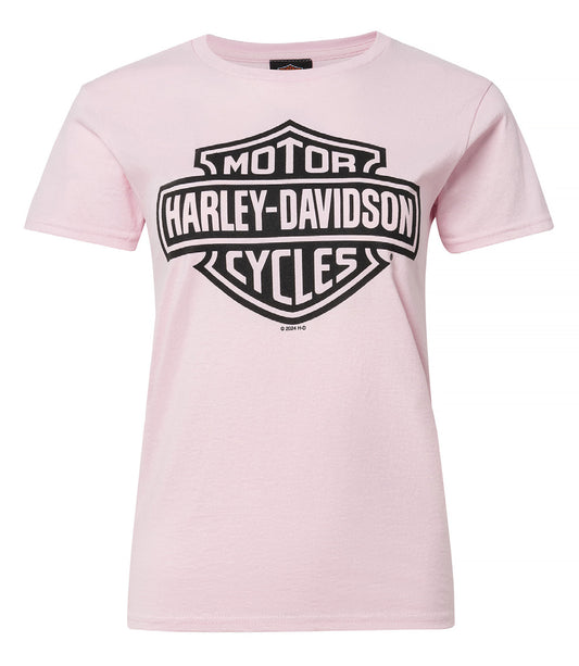 HARLEY-DAVIDSON® PINK B&S LADIES S/S TEE