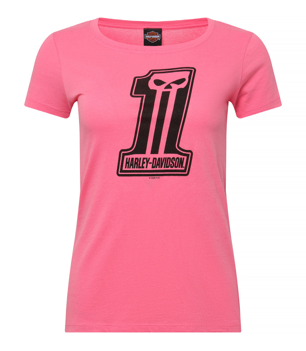 HARLEY-DAVIDSON® DARK TRAIT WOMENS S/S TEE