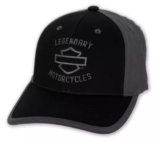 HARLEY-DAVIDSON® BURNT BANNERS STRETCH FIT CAP