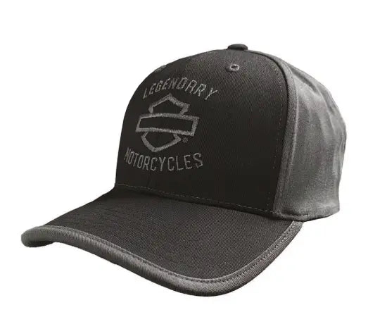 HARLEY-DAVIDSON® BURNT BANNERS STRETCH FIT CAP
