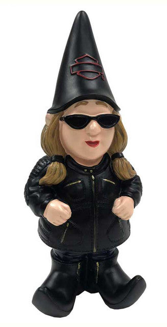 HARLEY-DAVIDSON® SCULPTED GARDEN GNOME