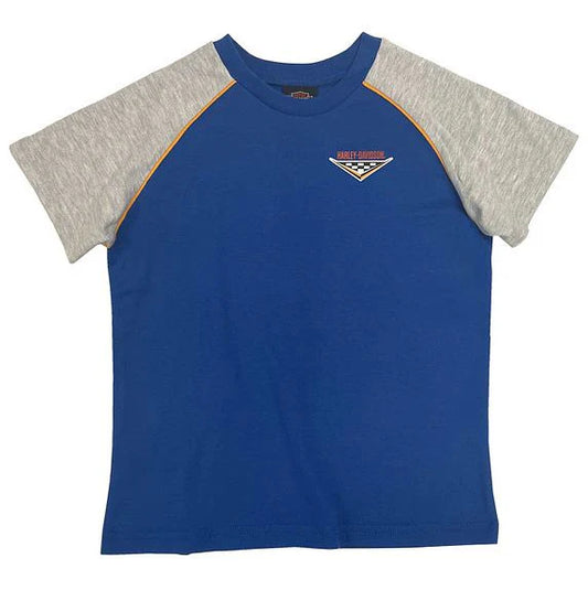 HARLEY-DAVIDSON® TOD BOY COLOURBLOCK RAGLAN TEE
