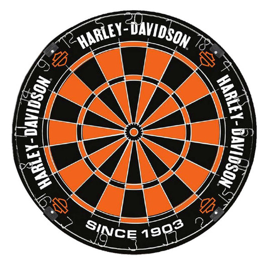 HARLEY-DAVIDSON® CLASSIC BAR & SHIELD TOURNAMENT 18" DARTBOARD
