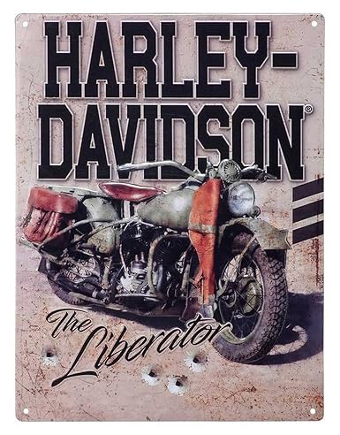 HARLEY-DAVIDSON® LIBERATOR TIN SIGN