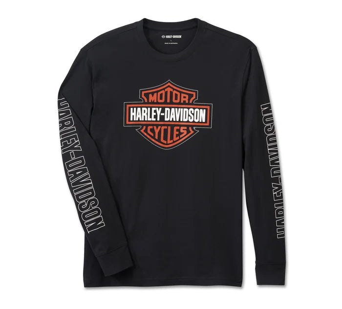 HARLEY-DAVIDSON® MENS BAR & SHIELD LONG SLEEVE PYJAMA SET