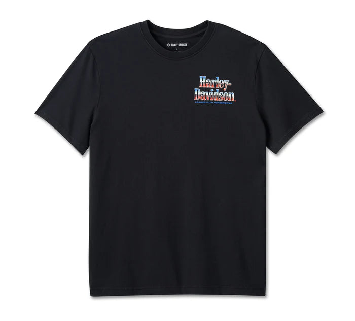 HARLEY-DAVIDSON® LOADED WITH HORSEPOWER MENS GRAPHIC TEE