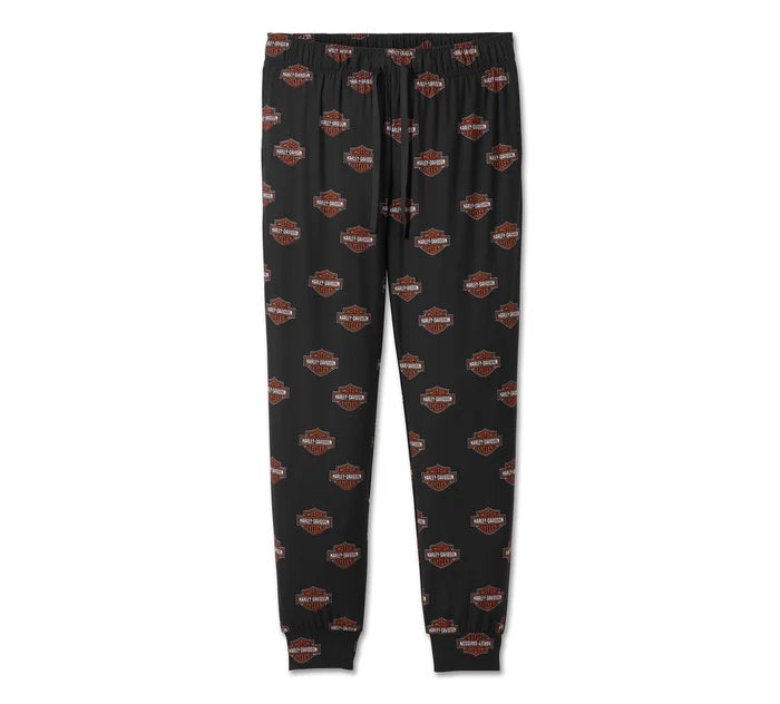HARLEY-DAVIDSON® WOMENS BAR & SHIELD LONG SLEEVE PYJAMA SET