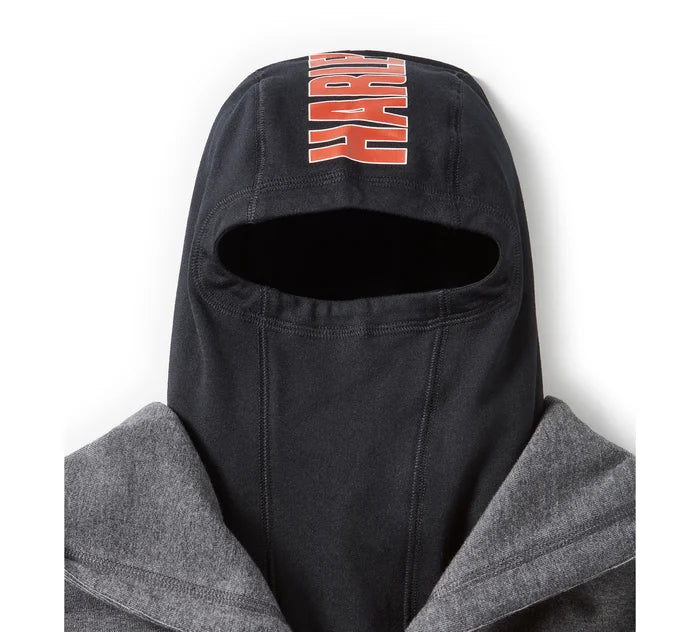 HARLEY-DAVIDSON® MENS BAR & SHIELD BALACLAVA HOODIE