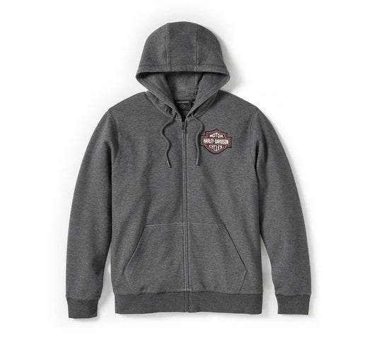HARLEY-DAVIDSON® MENS BAR & SHIELD BALACLAVA HOODIE