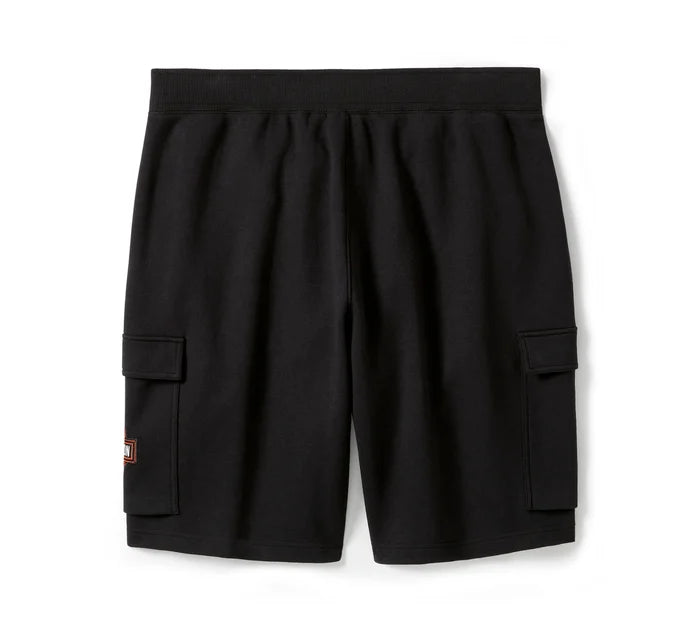 HARLEY-DAVIDSON® MENS ESSENTIAL FLEECE CARGO SHORTS