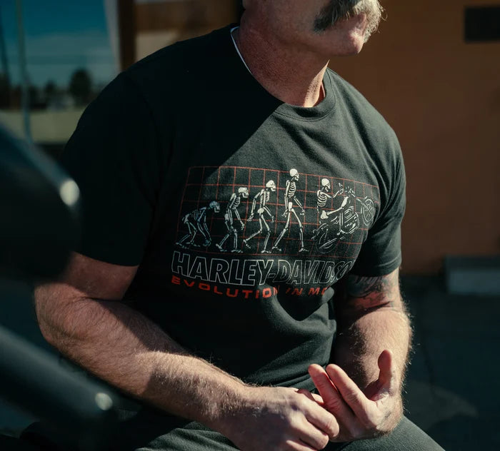 HARLEY-DAVIDSON® MENS EVOLUTION GRAPHIC TEE