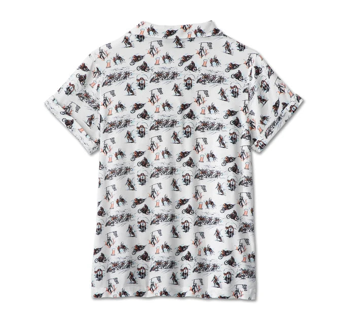 HARLEY-DAVIDSON® WOMENS TWISTY ALOHA PRINT
