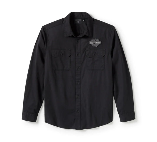 HARLEY-DAVIDSON® MENS BAR & SHIELD LONG SLEEVE SHIRT