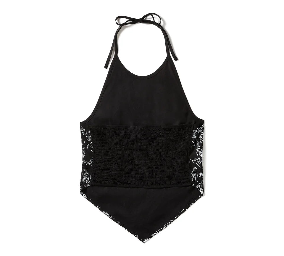 HARLEY-DAVIDSON® WOMENS CLASSIC PAISLEY BANDANA HALTER