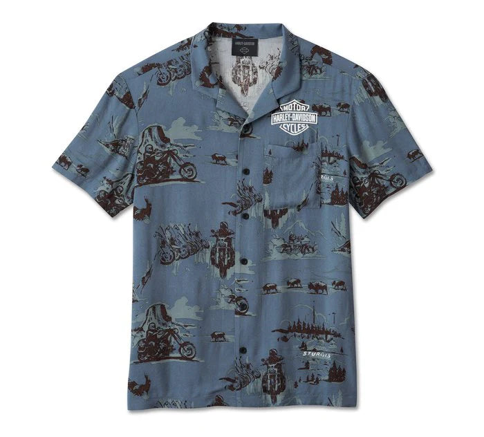 HARLEY-DAVIDSON® MENS STURGIS ALOHA SHIRT