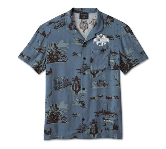 HARLEY-DAVIDSON® MENS STURGIS ALOHA SHIRT