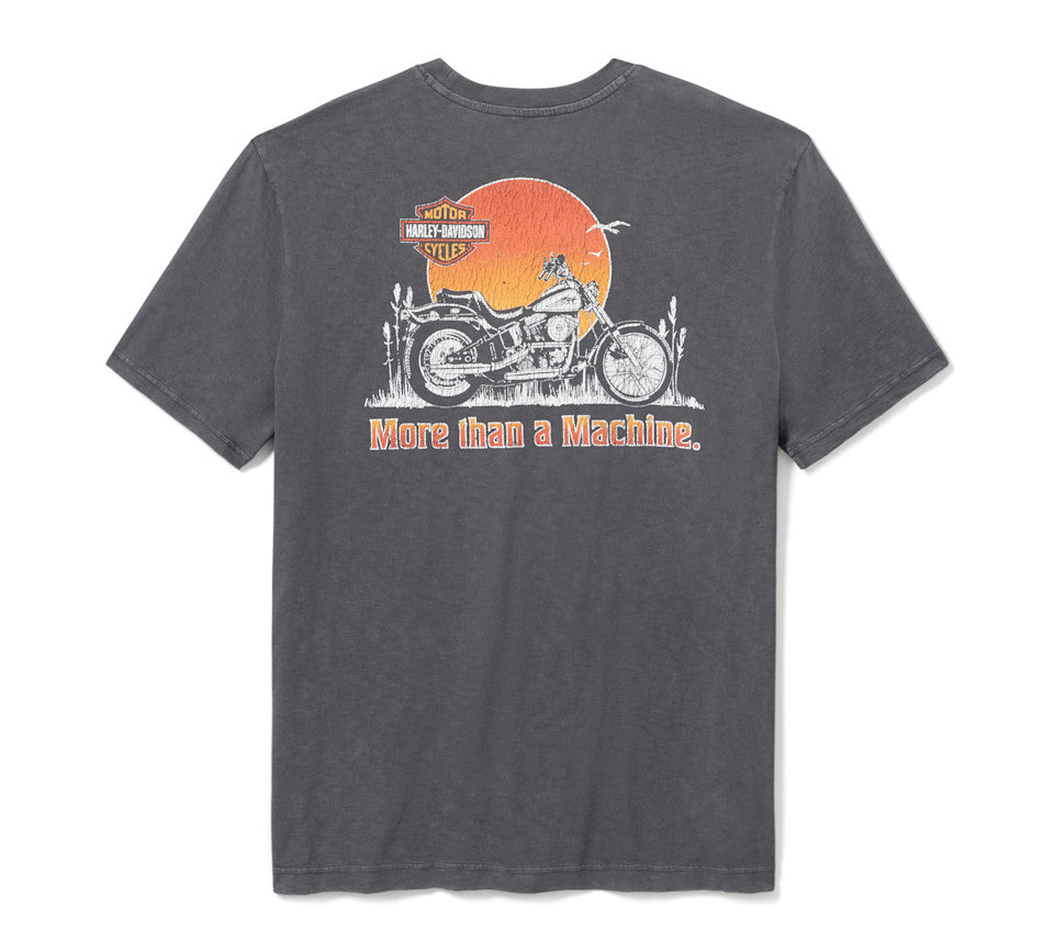 HARLEY-DAVIDSON® MENS TEE - KNIT GREY
