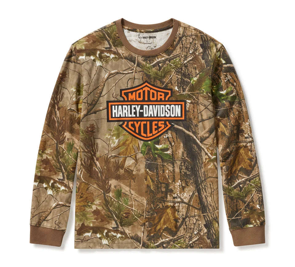 HARLEY-DAVIDSON® MENS REALTREE APG LONG SLEEVE TOP