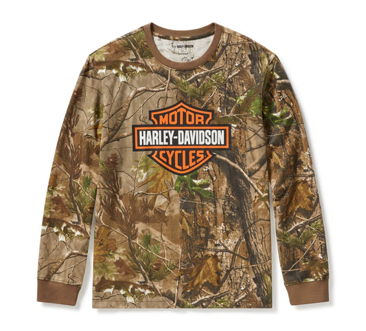 HARLEY-DAVIDSON® MENS REALTREE APG LONG SLEEVE TOP