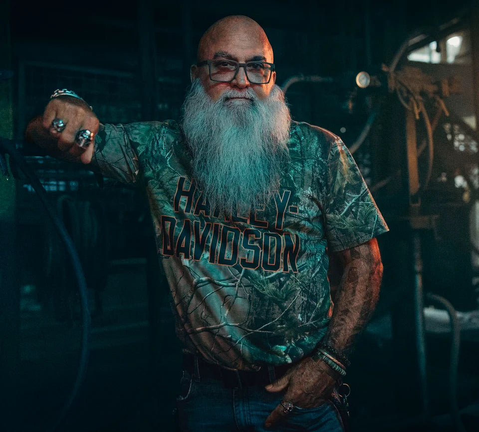 HARLEY-DAVIDSON® MENS REALTREE APG KNIT TOP