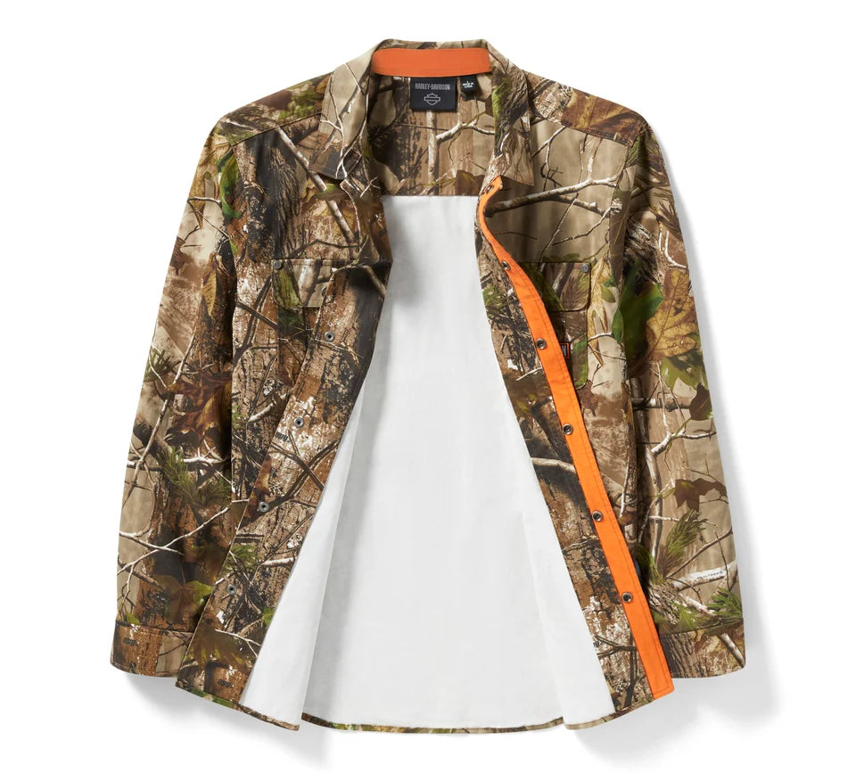 HARLEY-DAVIDSON® MENS REALTREE APG LONG SLEEVE SHIRT