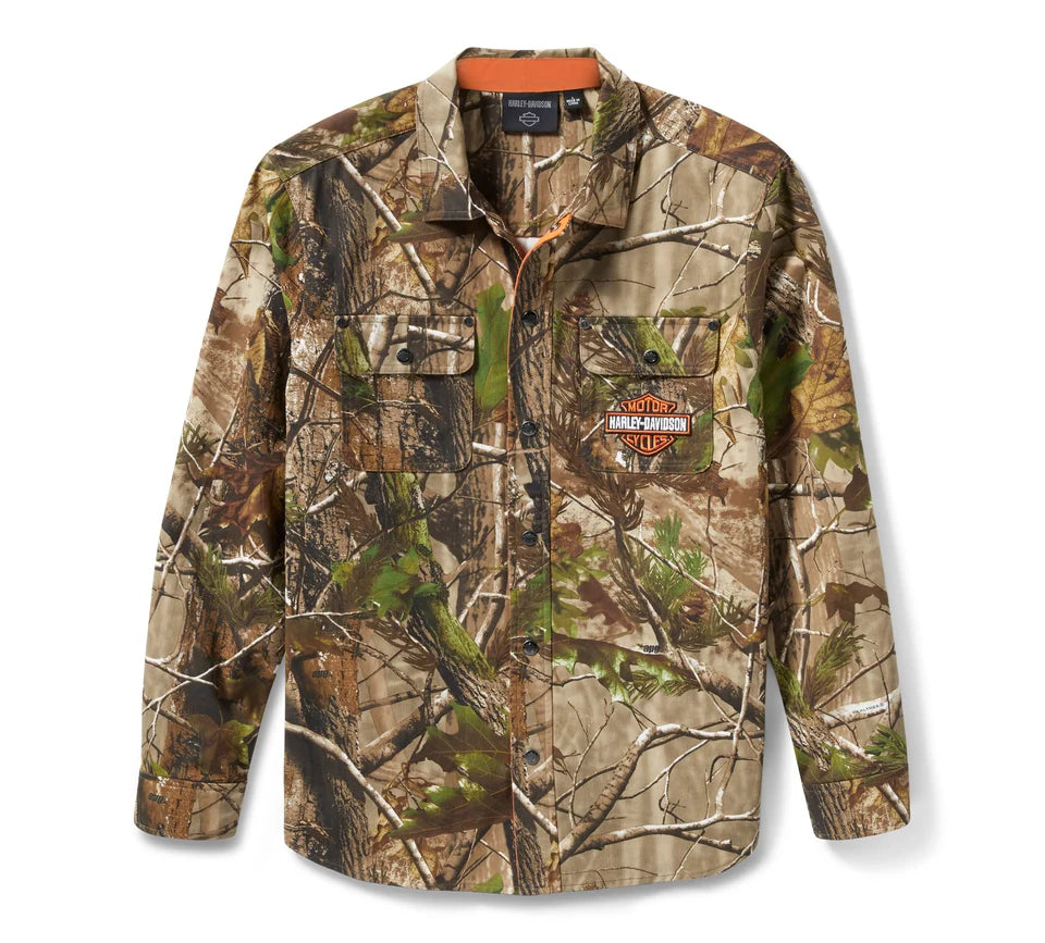 HARLEY-DAVIDSON® MENS REALTREE APG LONG SLEEVE SHIRT