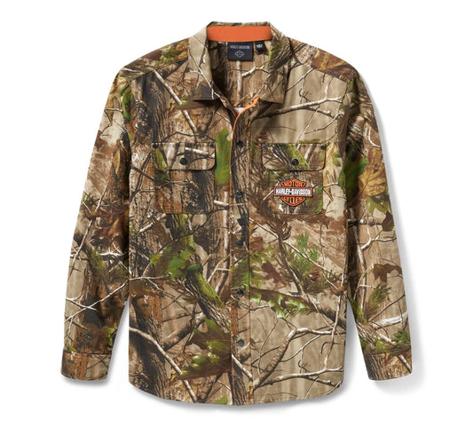 HARLEY-DAVIDSON® MENS REALTREE APG LONG SLEEVE SHIRT