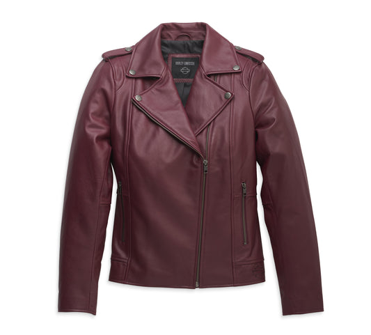 HARLEY-DAVIDSON® WOMENS FULL SPEED LEATHER JACKET