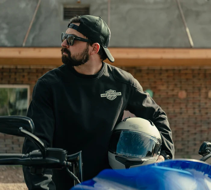 HARLEY-DAVIDSON® MENS DEFLECTOR RIDING FLEECE