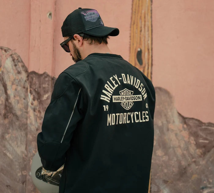 HARLEY-DAVIDSON® MENS DEFLECTOR RIDING FLEECE