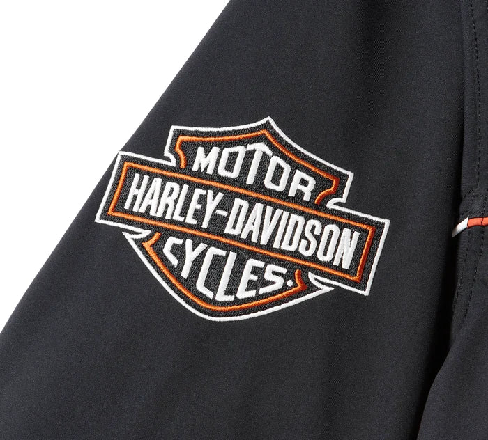 HARLEY-DAVIDSON® MENS IDYLL WINDPROOF SOFT SHELL JACKET