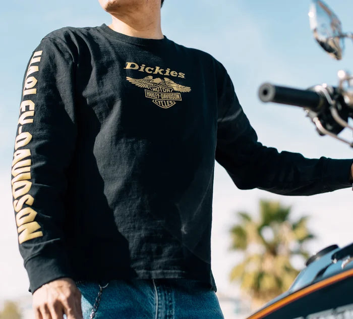 HARLEY-DAVIDSON® x DICKIES HEAVYWEIGHT LONG SLEEVE EAGLE TEE