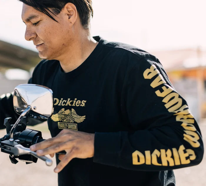 HARLEY-DAVIDSON® x DICKIES HEAVYWEIGHT LONG SLEEVE EAGLE TEE