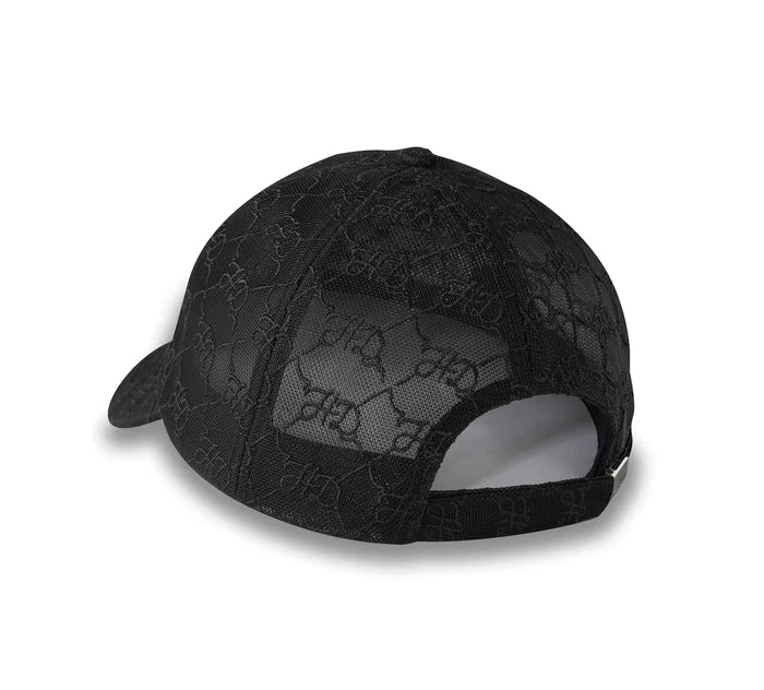 HARLEY-DAVIDSON® WOMENS SMOLTEN ALLOVER LACE CAP