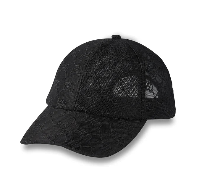 HARLEY-DAVIDSON® WOMENS SMOLTEN ALLOVER LACE CAP