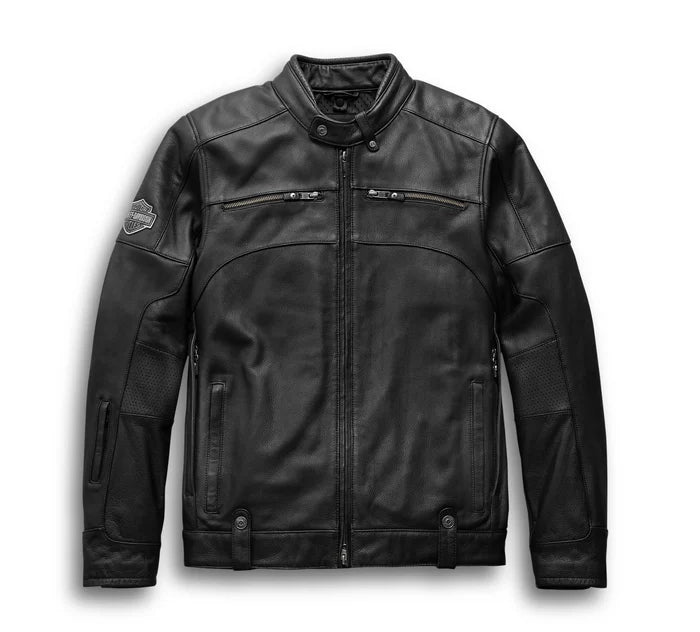HARLEY DAVIDSON® MENS SWINGARM 3-IN-1 LEATHER JACKET