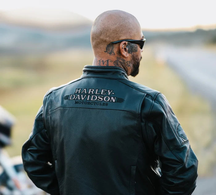 HARLEY DAVIDSON® MENS SWINGARM 3-IN-1 LEATHER JACKET