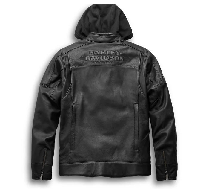 HARLEY DAVIDSON® MENS SWINGARM 3-IN-1 LEATHER JACKET