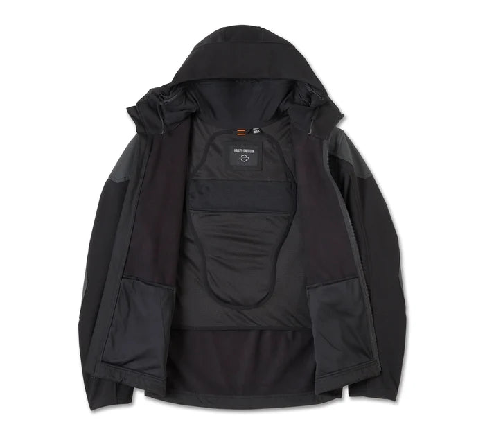 HARLEY DAVIDSON® WILLIE G SKULL DEFLECTOR 2.0 HOODED RIDING FLEECE