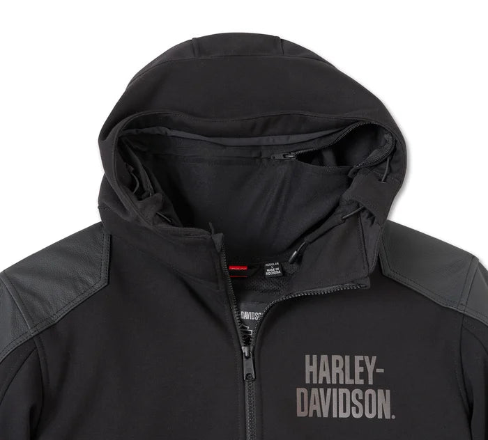 HARLEY DAVIDSON® WILLIE G SKULL DEFLECTOR 2.0 HOODED RIDING FLEECE
